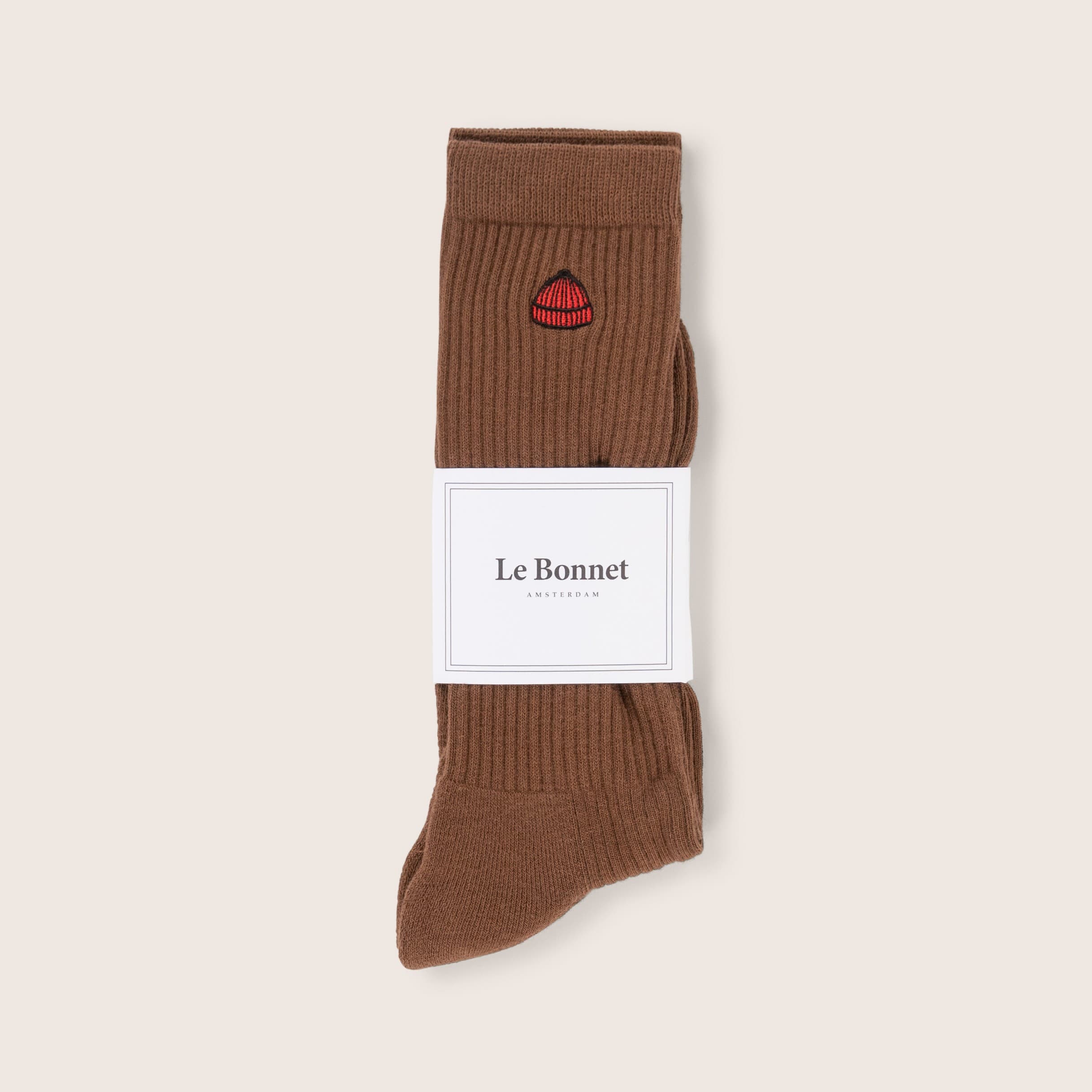 Socks 1 pack — Walnut