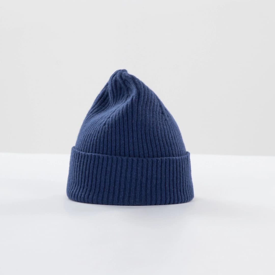 Kaschmir-Beanie — Slate Grey