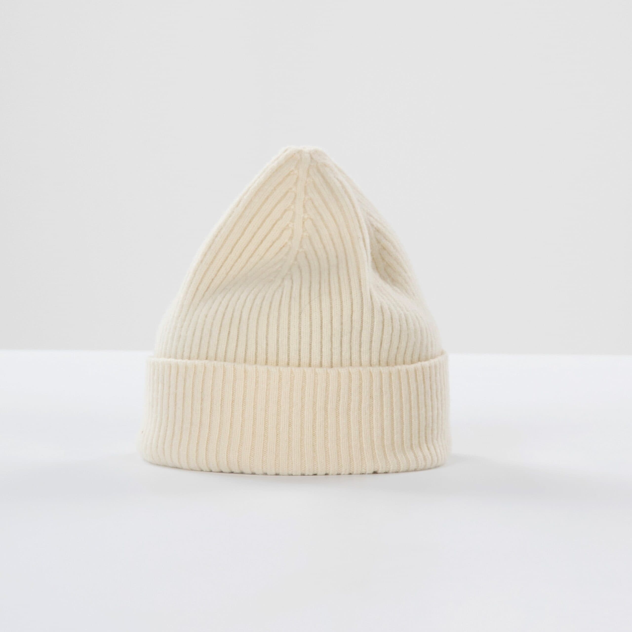 Cashmere Beanie · Snow