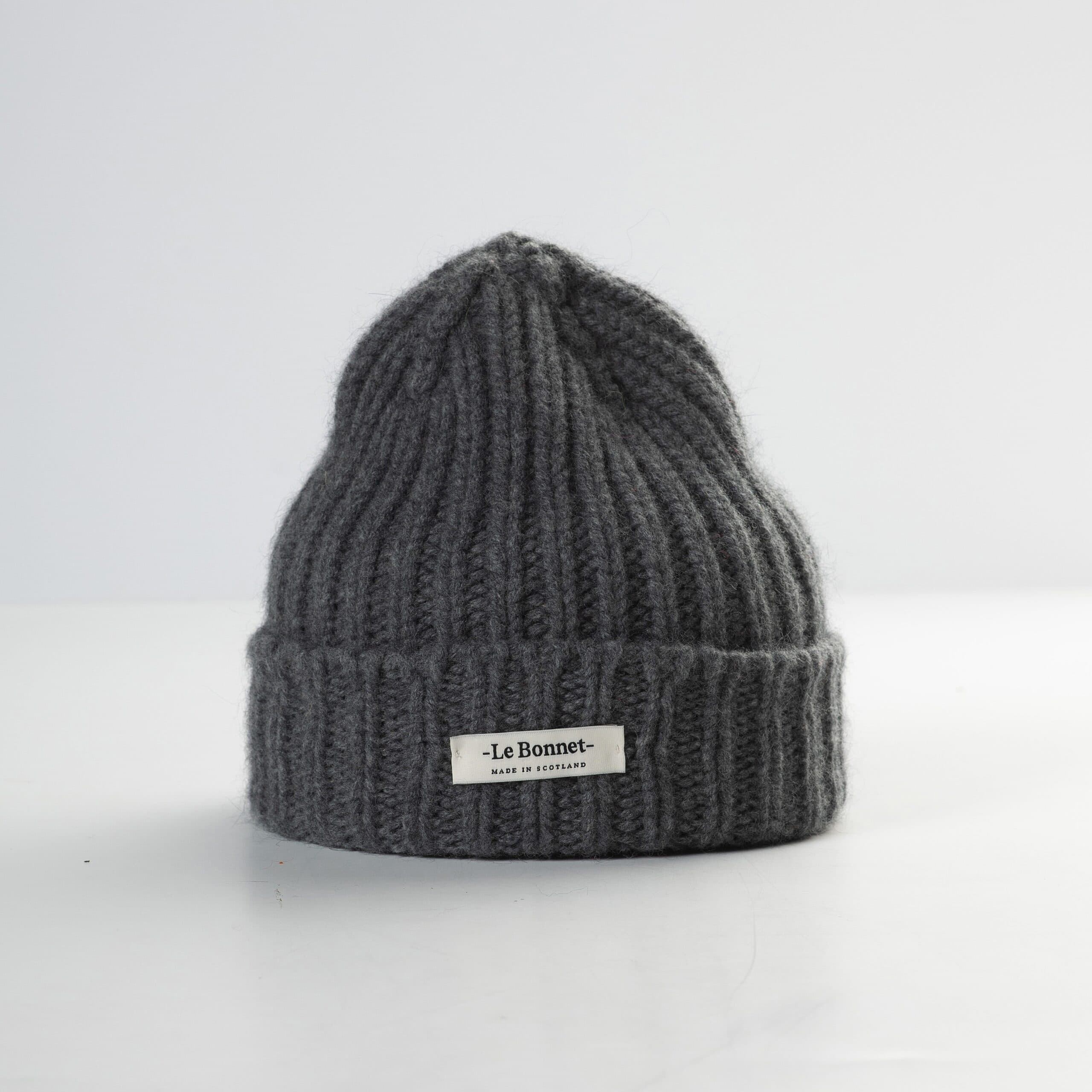 Logo Beanie — Slate Grey