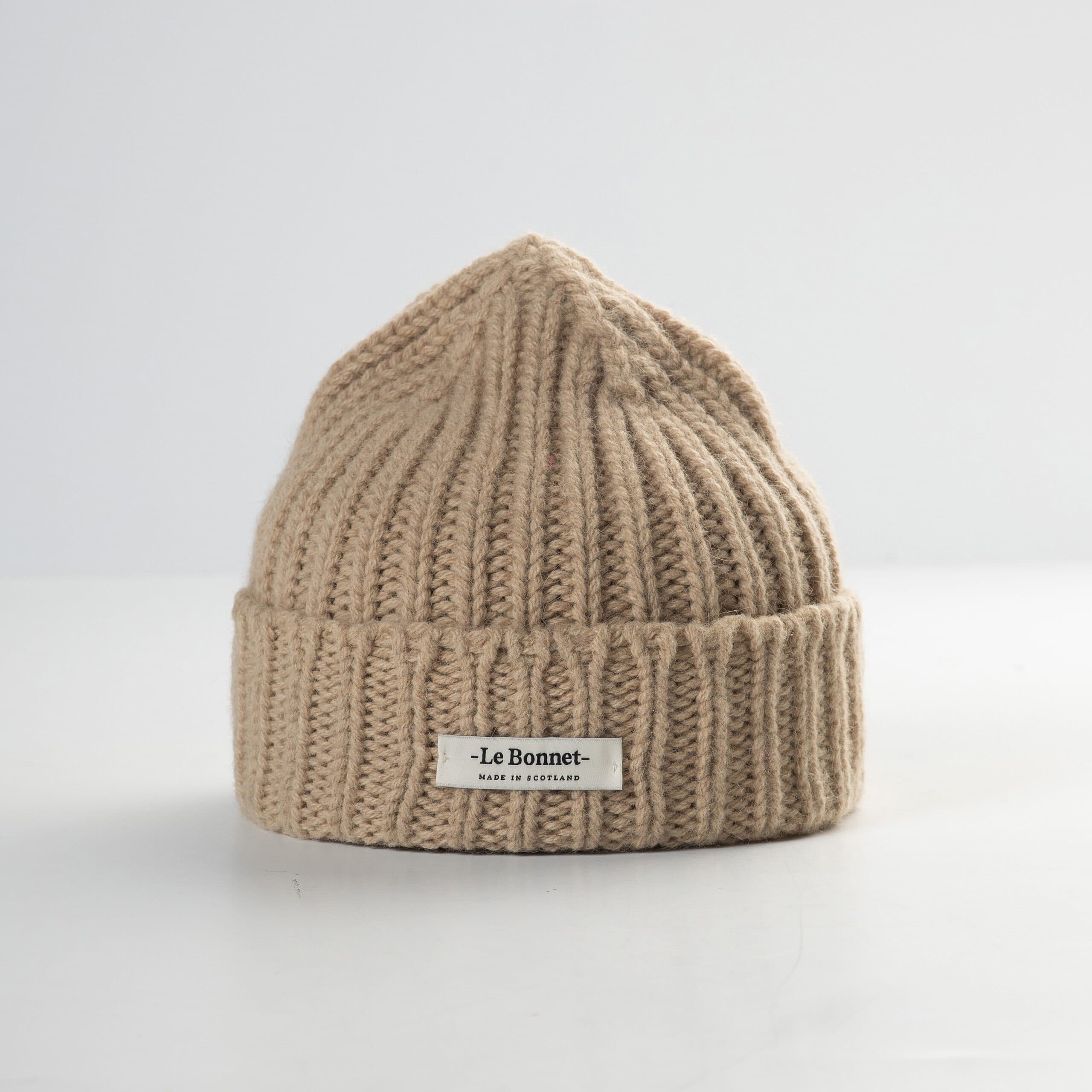 Logo Beanie — Sand