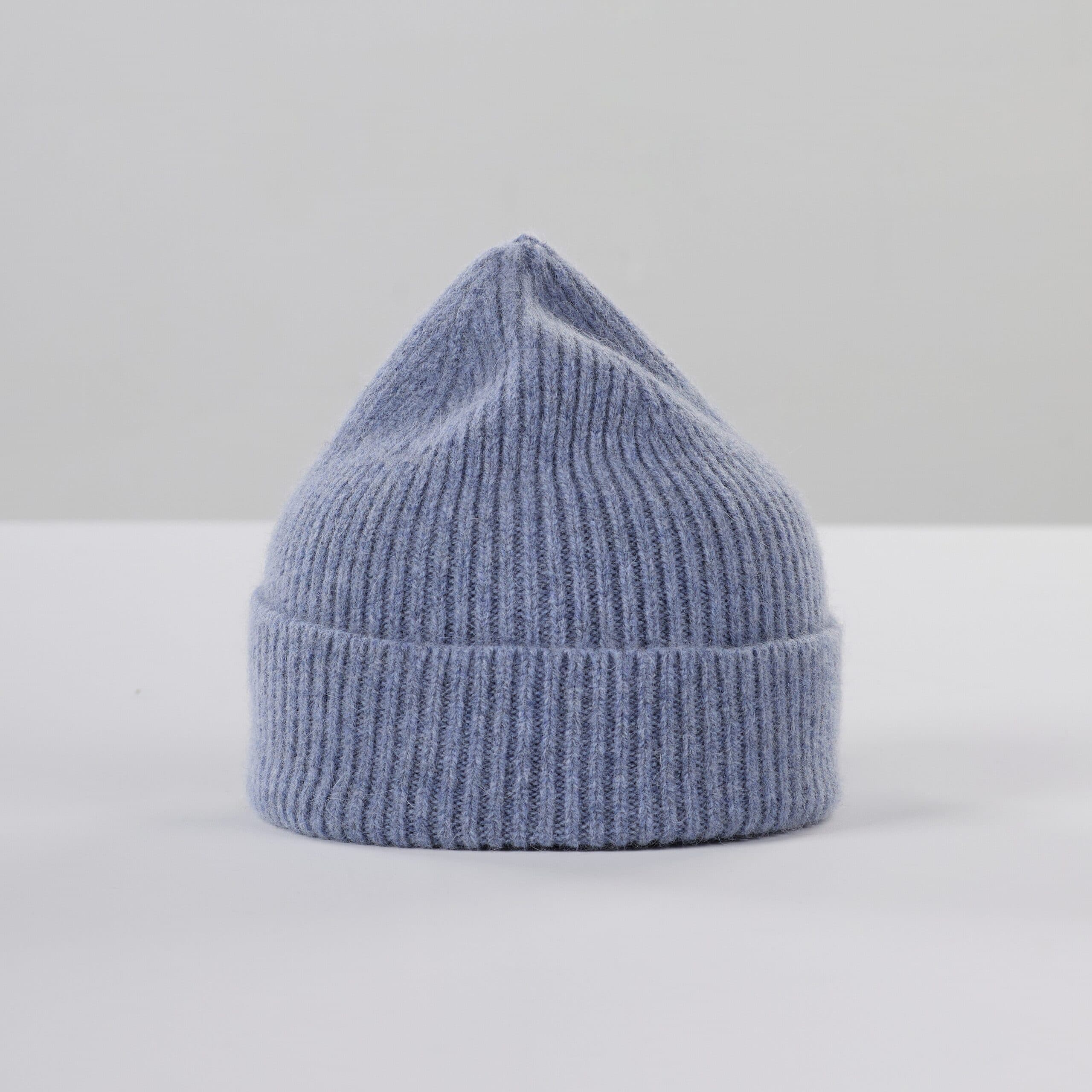 Beanie — Washed denim