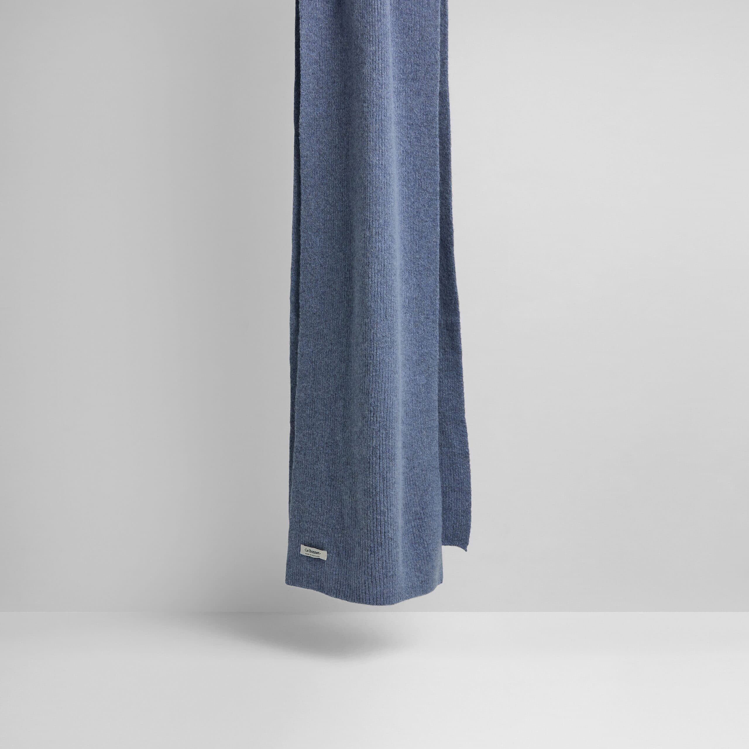 Scarf — Washed denim