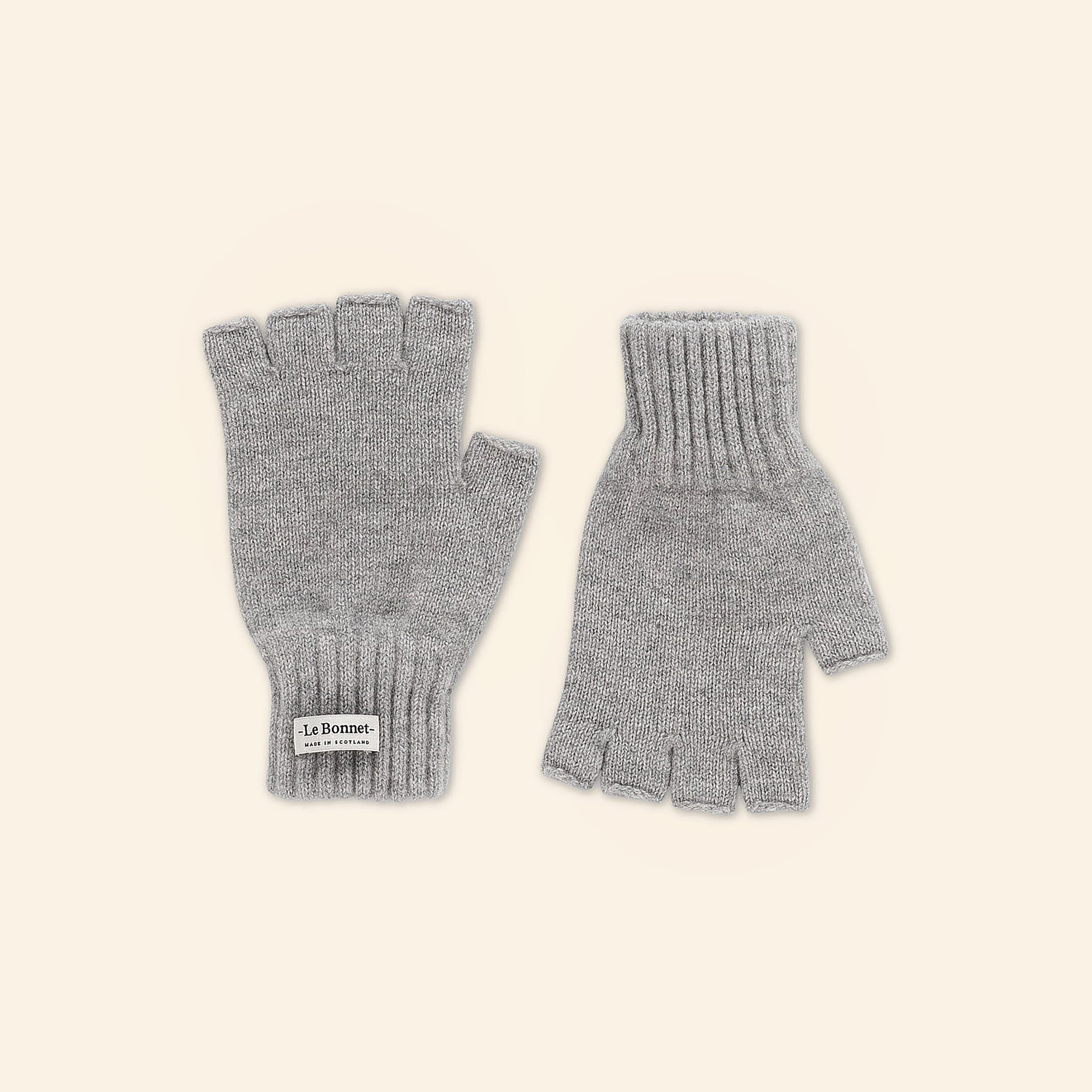 Gloves Fingerless — Smoke