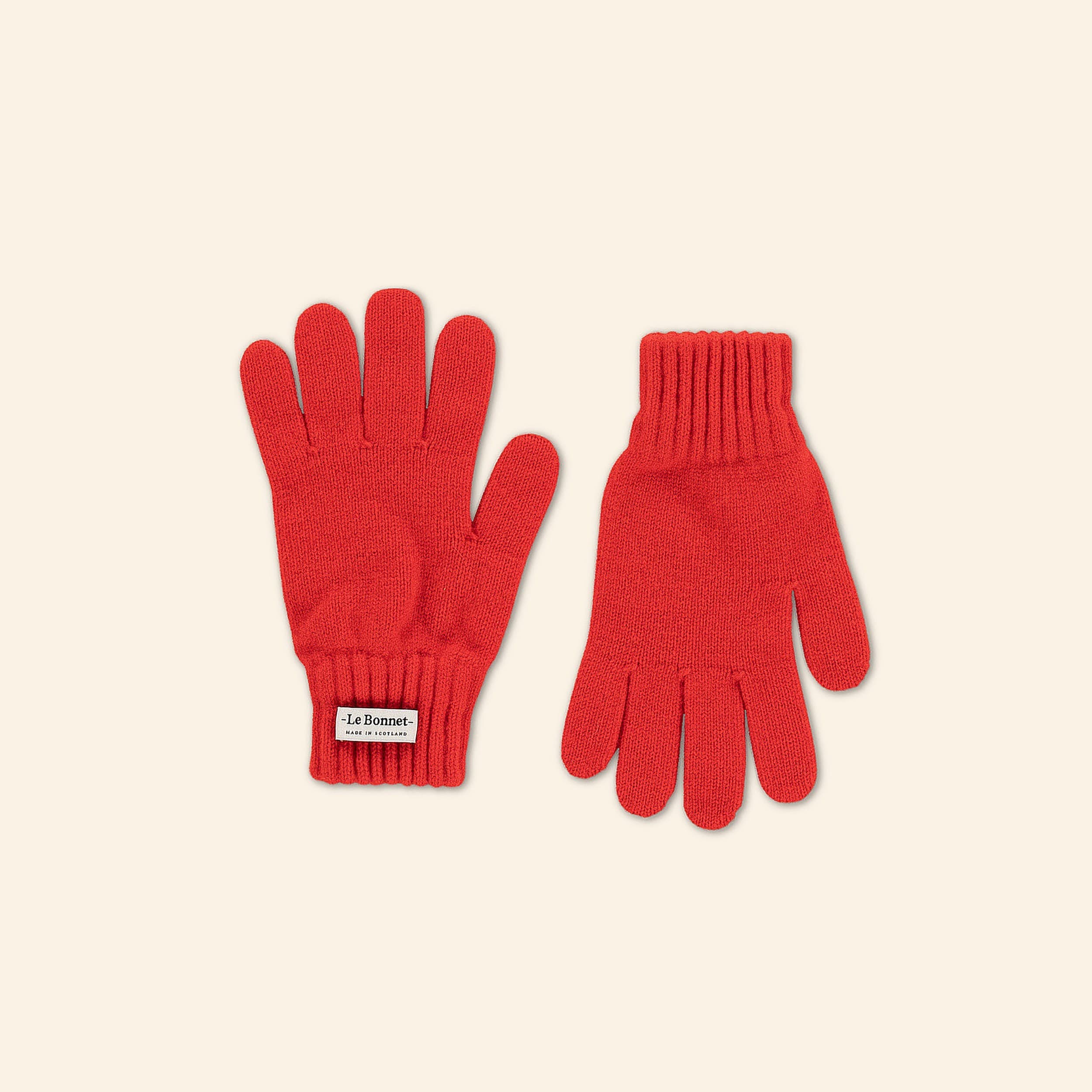 Gloves — Crimson