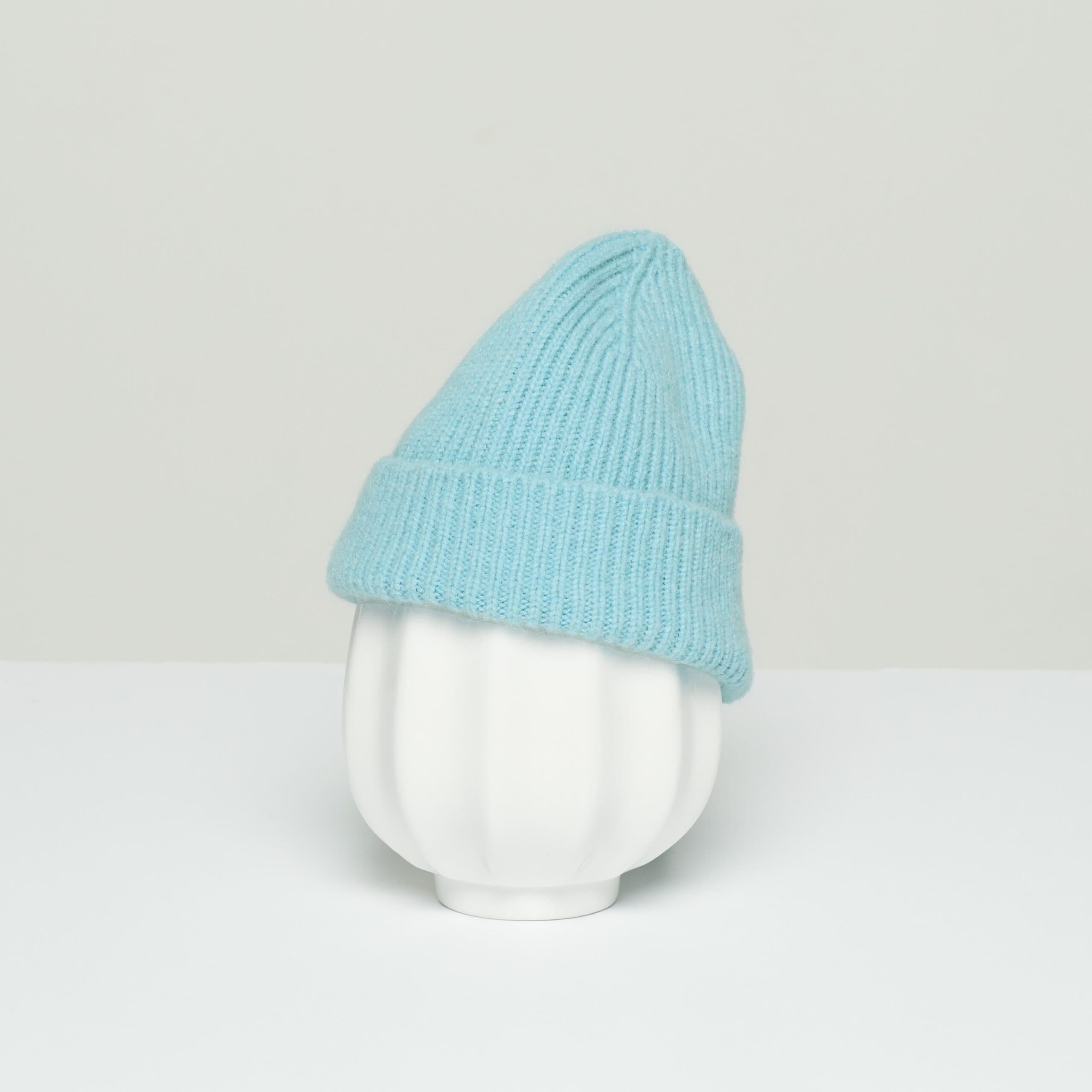 Kids Beanies — Aqua