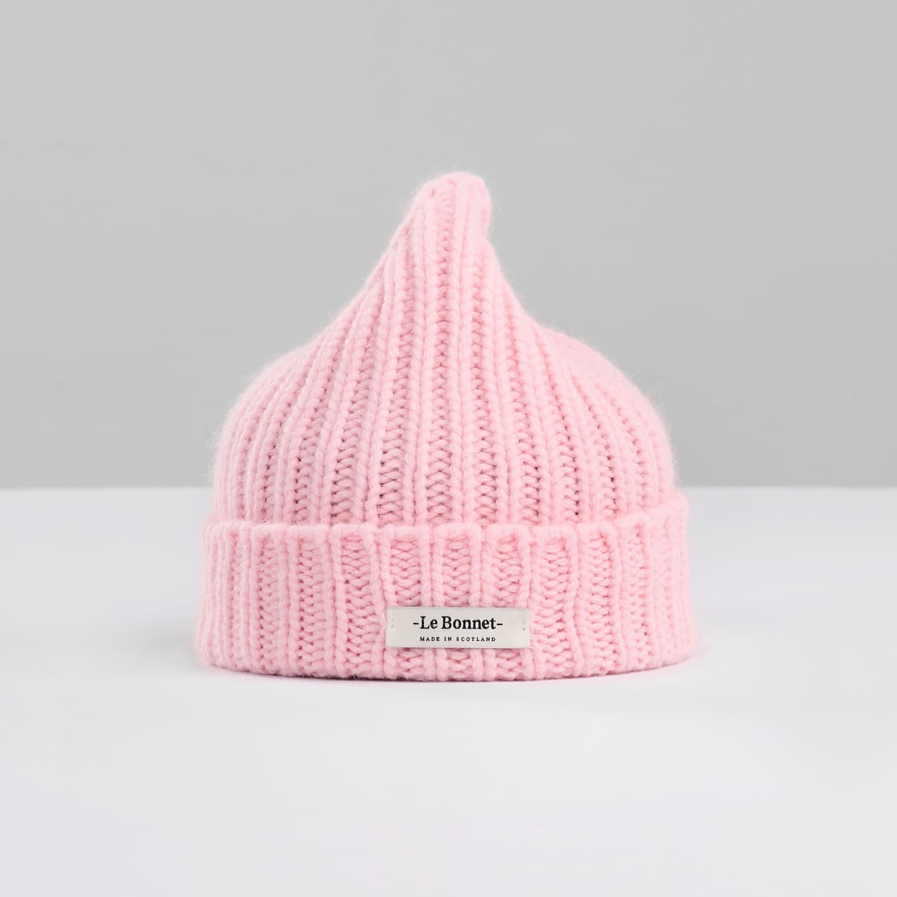 Logo Beanie — Blush
