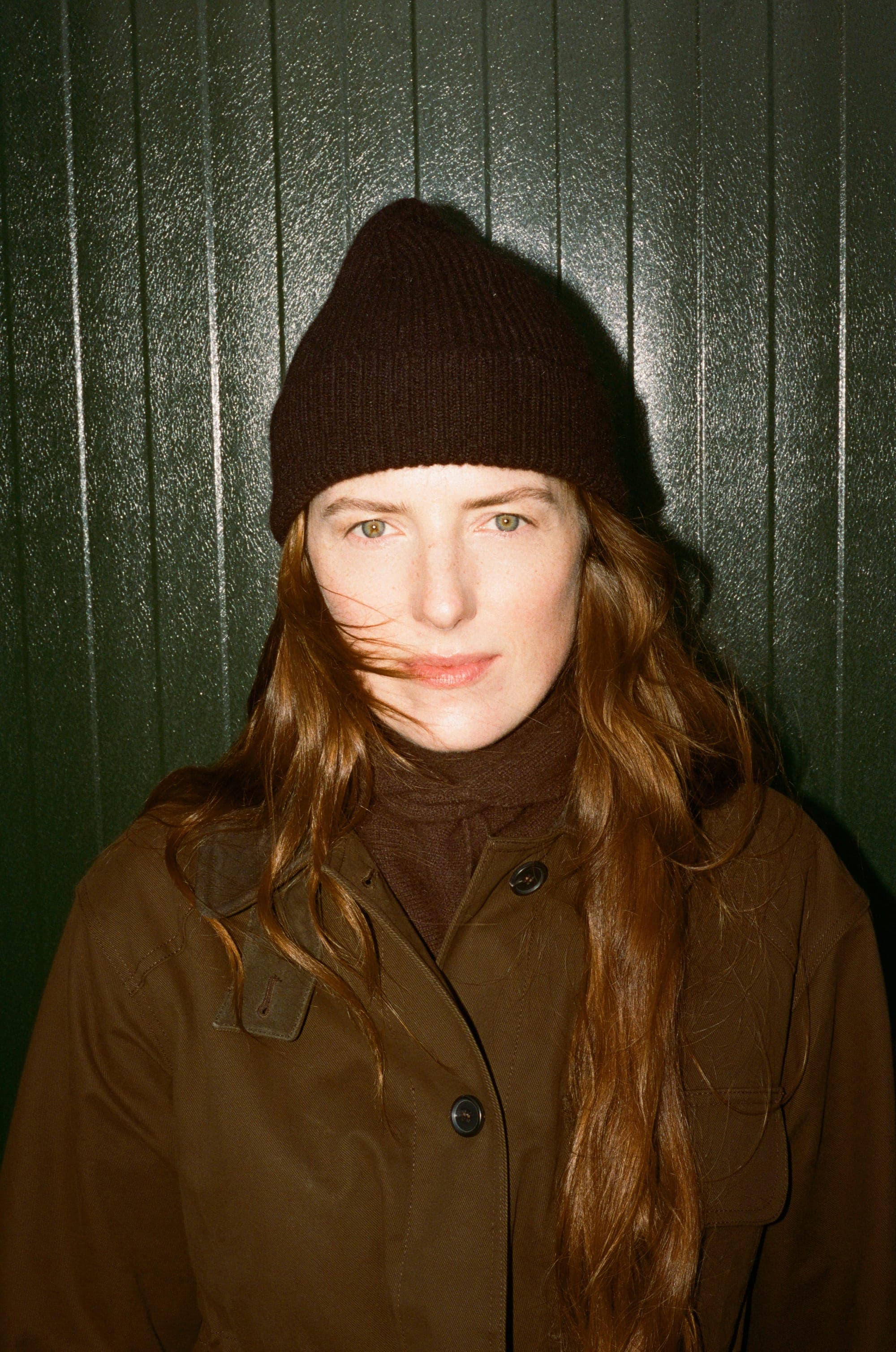 Lou-Lou van Staaveren wearing the Classic Beanie in Espresso